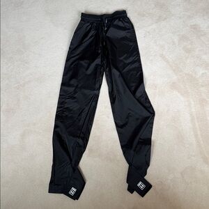 Off-White Black Elastic Waistband Pants